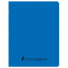 CAHIER PP BLEU 17X22 96P SEYES 70G PIQURE